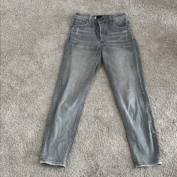 Kut from the Kloth High Rise Naomi Girlfriend Straight Leg Jeans Size 2L - Picture 1 of 9